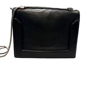 Phillip Lim 3.1 Black Leather Soleil Mini Chain shoulder / cross body Bag